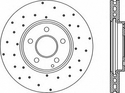 OPEN PARTS bdrs226725 -  Тормозной диск